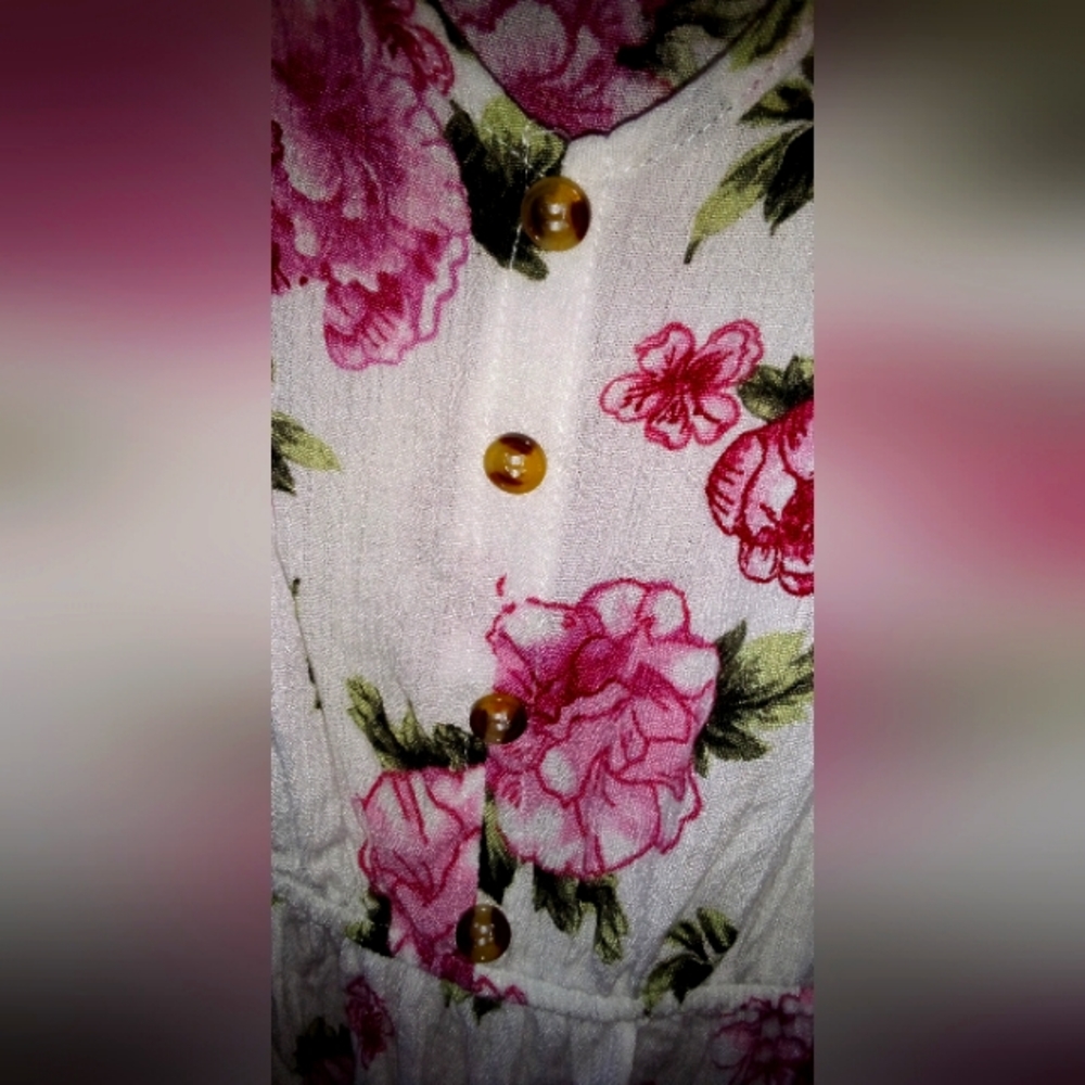 Rue 21 Small Floral Tiered Dress